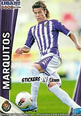Sticker Marquitos - Campeonato Nacional De Liga 2011-2012 - Mundicromo