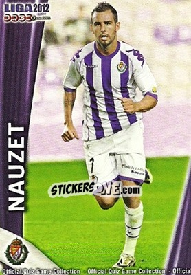 Cromo Nauzet - Campeonato Nacional De Liga 2011-2012 - Mundicromo