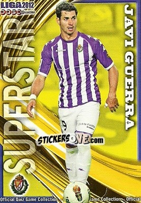Sticker Javi Guerra - Campeonato Nacional De Liga 2011-2012 - Mundicromo
