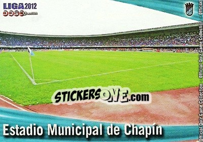 Sticker Chapín - Campeonato Nacional De Liga 2011-2012 - Mundicromo