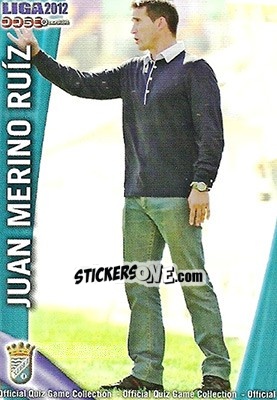 Sticker Juan Merino - Campeonato Nacional De Liga 2011-2012 n. 861 - Mundicromo