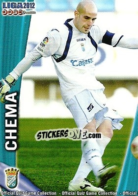 Sticker Chema - Campeonato Nacional De Liga 2011-2012 n. 862 - Mundicromo