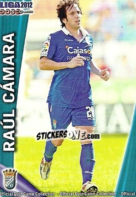 Figurina Raúl Camara - Campeonato Nacional De Liga 2011-2012 - Mundicromo