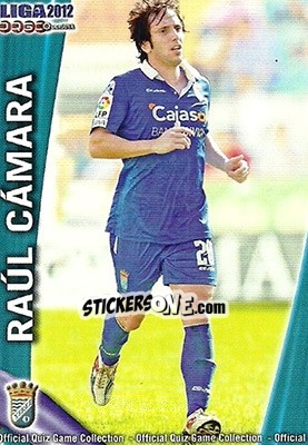 Sticker Raúl Camara - Campeonato Nacional De Liga 2011-2012 n. 863 - Mundicromo