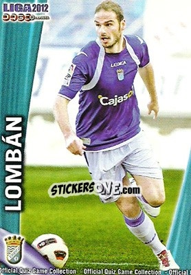 Sticker Lombán - Campeonato Nacional De Liga 2011-2012 - Mundicromo