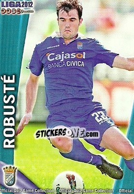 Sticker Robusté - Campeonato Nacional De Liga 2011-2012 - Mundicromo
