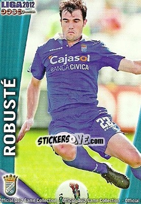 Cromo Robusté - Campeonato Nacional De Liga 2011-2012 - Mundicromo