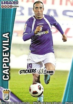 Figurina Capdevila - Campeonato Nacional De Liga 2011-2012 - Mundicromo