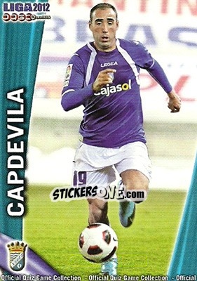 Sticker Capdevila - Campeonato Nacional De Liga 2011-2012 n. 869 - Mundicromo