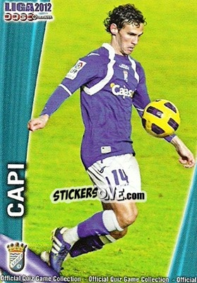 Sticker Capi - Campeonato Nacional De Liga 2011-2012 - Mundicromo