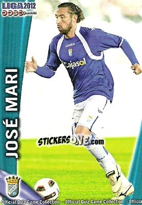 Sticker Jose Mari - Campeonato Nacional De Liga 2011-2012 - Mundicromo