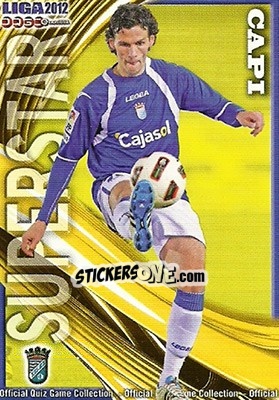 Sticker Capi - Campeonato Nacional De Liga 2011-2012 - Mundicromo