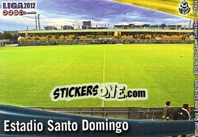 Sticker Santo Domingo - Campeonato Nacional De Liga 2011-2012 - Mundicromo