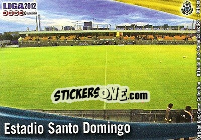 Sticker Santo Domingo - Campeonato Nacional De Liga 2011-2012 n. 881 - Mundicromo