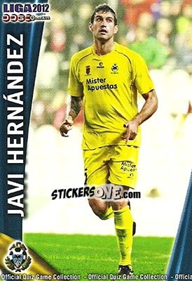Sticker Javi Hernández - Campeonato Nacional De Liga 2011-2012 n. 885 - Mundicromo