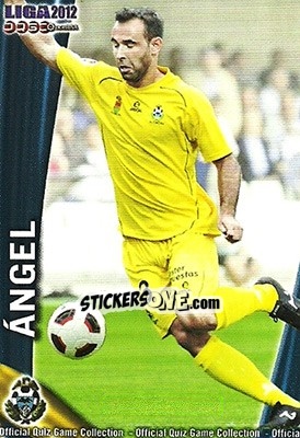 Sticker Ángel - Campeonato Nacional De Liga 2011-2012 - Mundicromo