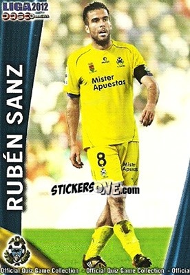 Sticker Rubén Sanz - Campeonato Nacional De Liga 2011-2012 - Mundicromo