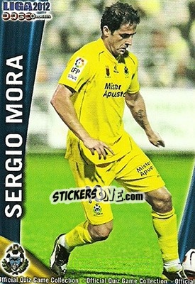 Figurina Sergio Mora - Campeonato Nacional De Liga 2011-2012 - Mundicromo