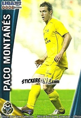 Cromo Montañés - Campeonato Nacional De Liga 2011-2012 - Mundicromo