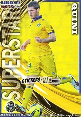 Sticker Quini - Campeonato Nacional De Liga 2011-2012 - Mundicromo