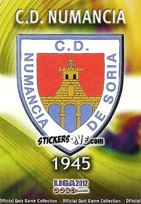 Sticker Escudo - Campeonato Nacional De Liga 2011-2012 - Mundicromo