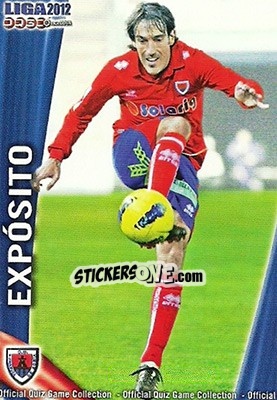 Sticker Unai Expósito - Campeonato Nacional De Liga 2011-2012 - Mundicromo