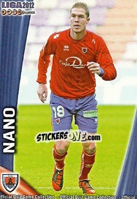Sticker Nano - Campeonato Nacional De Liga 2011-2012 n. 912 - Mundicromo