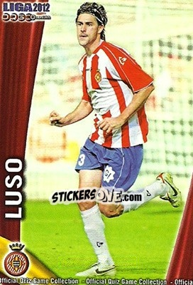 Figurina Luso - Campeonato Nacional De Liga 2011-2012 - Mundicromo