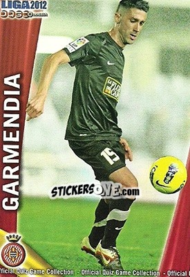 Sticker Garmendia - Campeonato Nacional De Liga 2011-2012 - Mundicromo