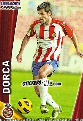Sticker Dorca - Campeonato Nacional De Liga 2011-2012 - Mundicromo