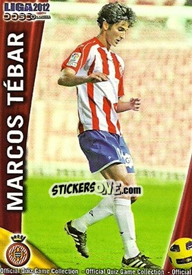Sticker Tébar - Campeonato Nacional De Liga 2011-2012 n. 935 - Mundicromo