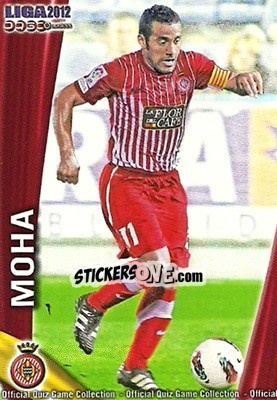 Sticker Moha - Campeonato Nacional De Liga 2011-2012 - Mundicromo