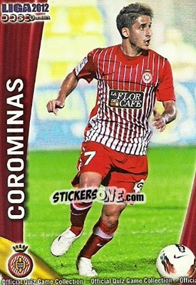 Sticker Corominas - Campeonato Nacional De Liga 2011-2012 n. 937 - Mundicromo