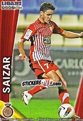 Sticker Saizar - Campeonato Nacional De Liga 2011-2012 - Mundicromo