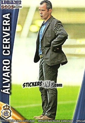 Figurina Alvaro Cervera - Campeonato Nacional De Liga 2011-2012 - Mundicromo