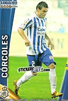 Cromo Córcoles - Campeonato Nacional De Liga 2011-2012 - Mundicromo