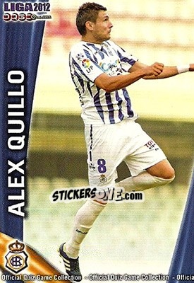 Figurina Alex Quillo - Campeonato Nacional De Liga 2011-2012 - Mundicromo