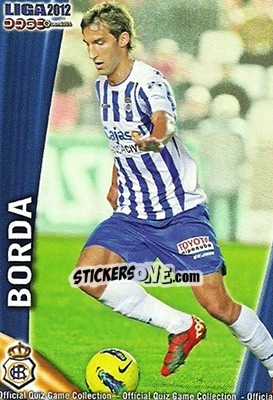 Sticker Borda - Campeonato Nacional De Liga 2011-2012 - Mundicromo