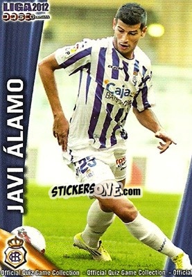 Sticker Javi Alamó - Campeonato Nacional De Liga 2011-2012 - Mundicromo
