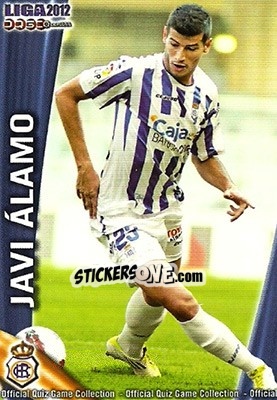 Cromo Javi Alamó - Campeonato Nacional De Liga 2011-2012 - Mundicromo