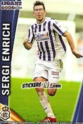 Cromo Sergi Enrich - Campeonato Nacional De Liga 2011-2012 - Mundicromo