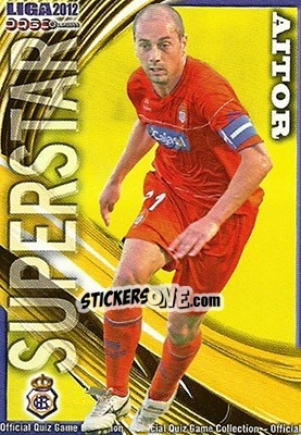 Sticker Aitor - Campeonato Nacional De Liga 2011-2012 n. 963 - Mundicromo