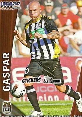 Sticker Manolo Gaspar - Campeonato Nacional De Liga 2011-2012 - Mundicromo