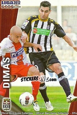 Sticker Dimas - Campeonato Nacional De Liga 2011-2012 - Mundicromo