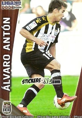 Figurina Álvaro Antón - Campeonato Nacional De Liga 2011-2012 - Mundicromo