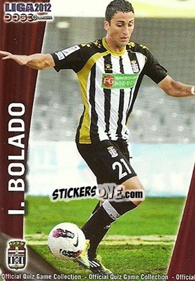 Sticker I. Bolado - Campeonato Nacional De Liga 2011-2012 - Mundicromo