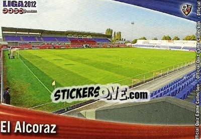 Sticker El Alcoraz - Campeonato Nacional De Liga 2011-2012 - Mundicromo