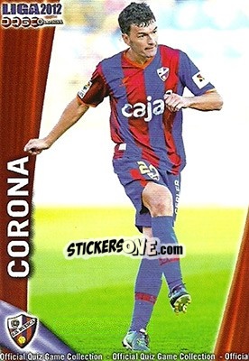 Sticker Corona - Campeonato Nacional De Liga 2011-2012 - Mundicromo