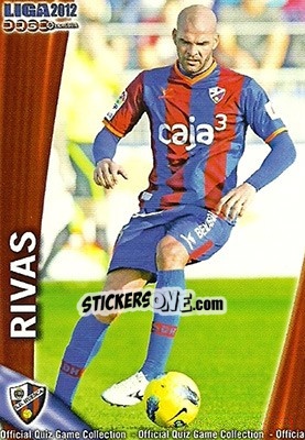 Sticker Rivas - Campeonato Nacional De Liga 2011-2012 - Mundicromo