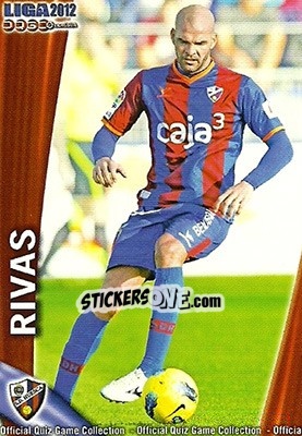 Cromo Rivas - Campeonato Nacional De Liga 2011-2012 - Mundicromo